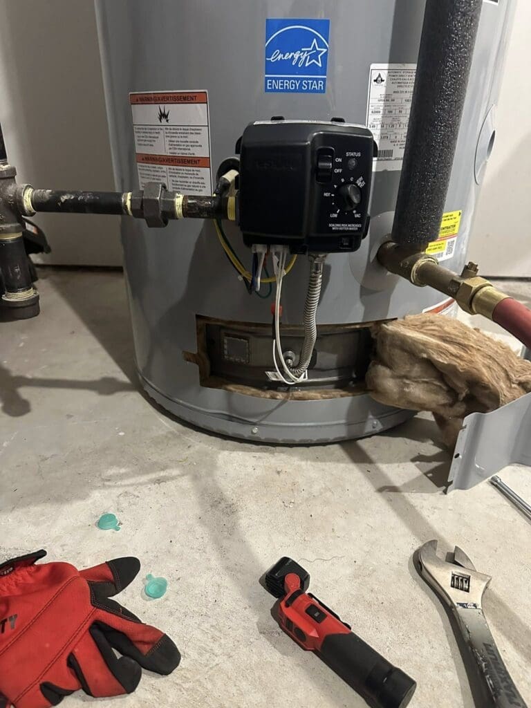 AO Smith water tank code error St Albert